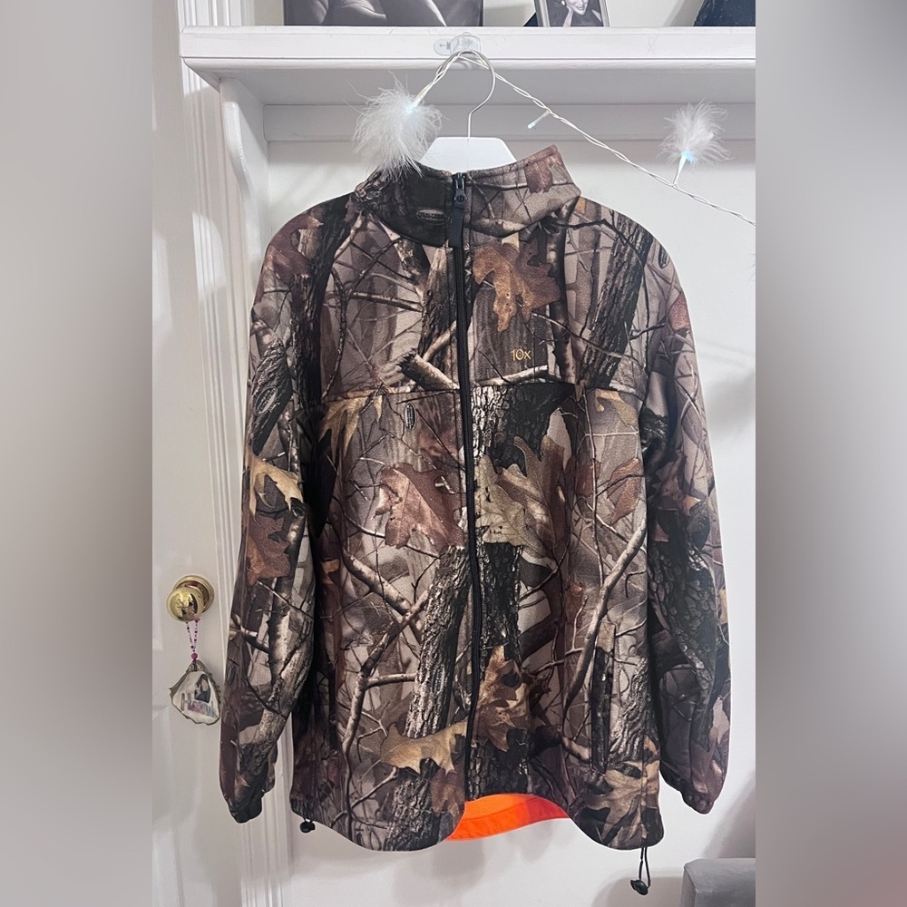 FINAL PRICE American Tradition Men’s Fleece Camo Hunting Jacket